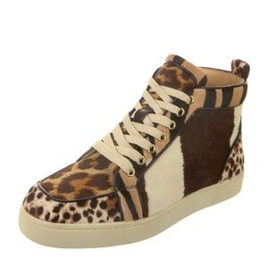 Christian Louboutin sneakers / Animal Print